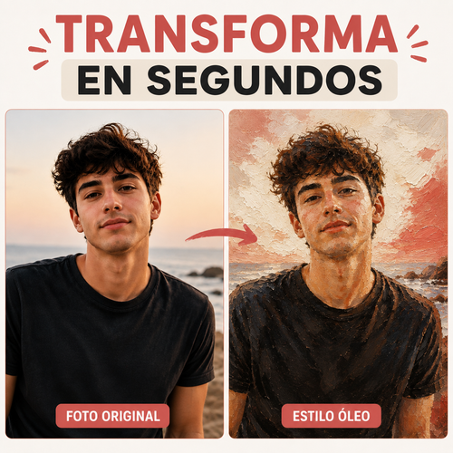 Convierte Tus Fotos En Arte Con IA