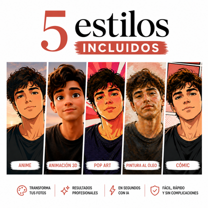 Convierte Tus Fotos En Arte Con IA
